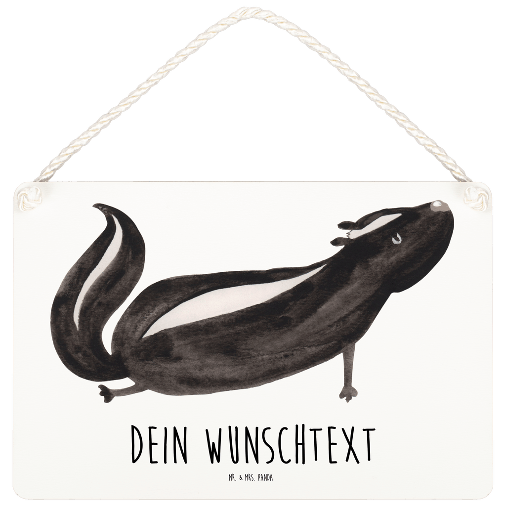 Personalisiertes Deko Schild Stinktier Yoga Dekoschild, Deko Schild, Schild, Tür Schild, Türschild, Holzschild, Wandschild, Wanddeko, Stinktier, Skunk, Wildtier, Raubtier, Stinker, Stinki, Yoga, Namaste, Lebe, Liebe, Lache