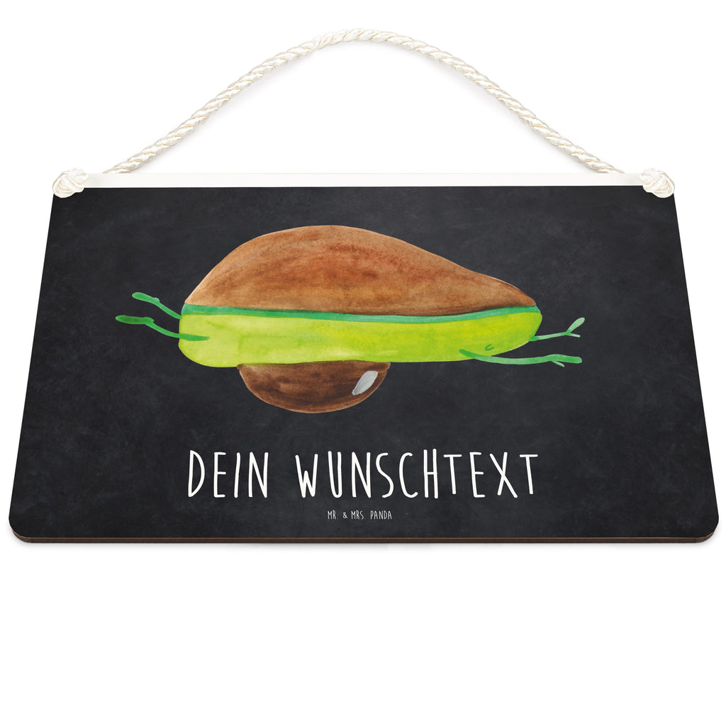Personalisiertes Deko Schild Avocado Yoga Dekoschild, Deko Schild, Schild, Tür Schild, Türschild, Holzschild, Wandschild, Wanddeko, Avocado, Veggie, Vegan, Gesund, Avocado Yoga Vegan