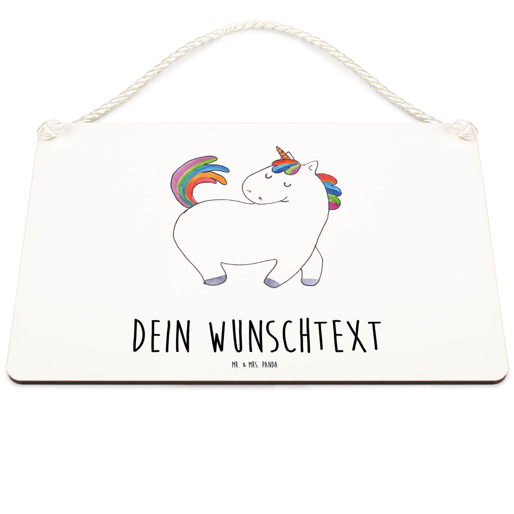 Personalisiertes Deko Schild Einhorn stolzierend Dekoschild, Deko Schild, Schild, Tür Schild, Türschild, Holzschild, Wandschild, Wanddeko, Einhorn, Einhörner, Einhorn Deko, Pegasus, Unicorn, stolz, anders, bunt, Pferd, Reiter, Reiten, Freundin, Geschenk