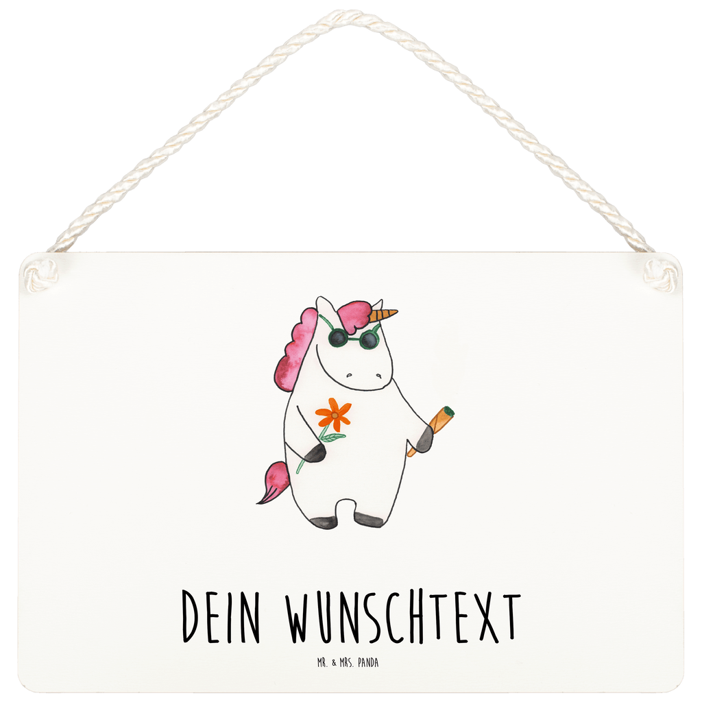 Personalisiertes Deko Schild Einhorn Woodstock Dekoschild, Deko Schild, Schild, Tür Schild, Türschild, Holzschild, Wandschild, Wanddeko, Einhorn, Einhörner, Einhorn Deko, Pegasus, Unicorn, Kiffen, Joint, Zigarette, Alkohol, Party, Spaß. lustig, witzig, Woodstock