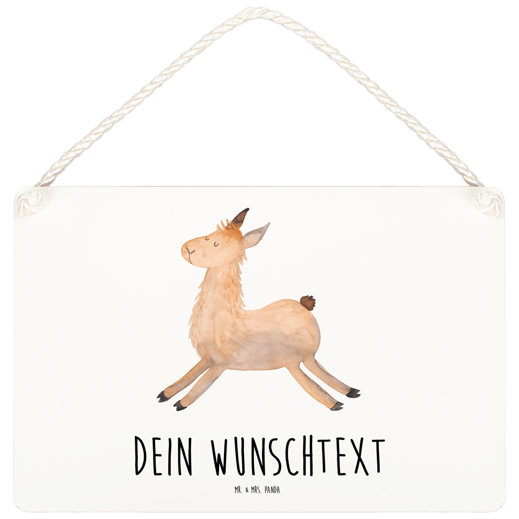 Personalisiertes Deko Schild Lama springend Dekoschild, Deko Schild, Schild, Tür Schild, Türschild, Holzschild, Wandschild, Wanddeko, Lama, Alpaka, Lamas, Lieblingstag, Happy day, fröhlich, Glück, Freundin, Liebeskummer, Neustart, guten Morgen, Start, Prüfung, Abitur