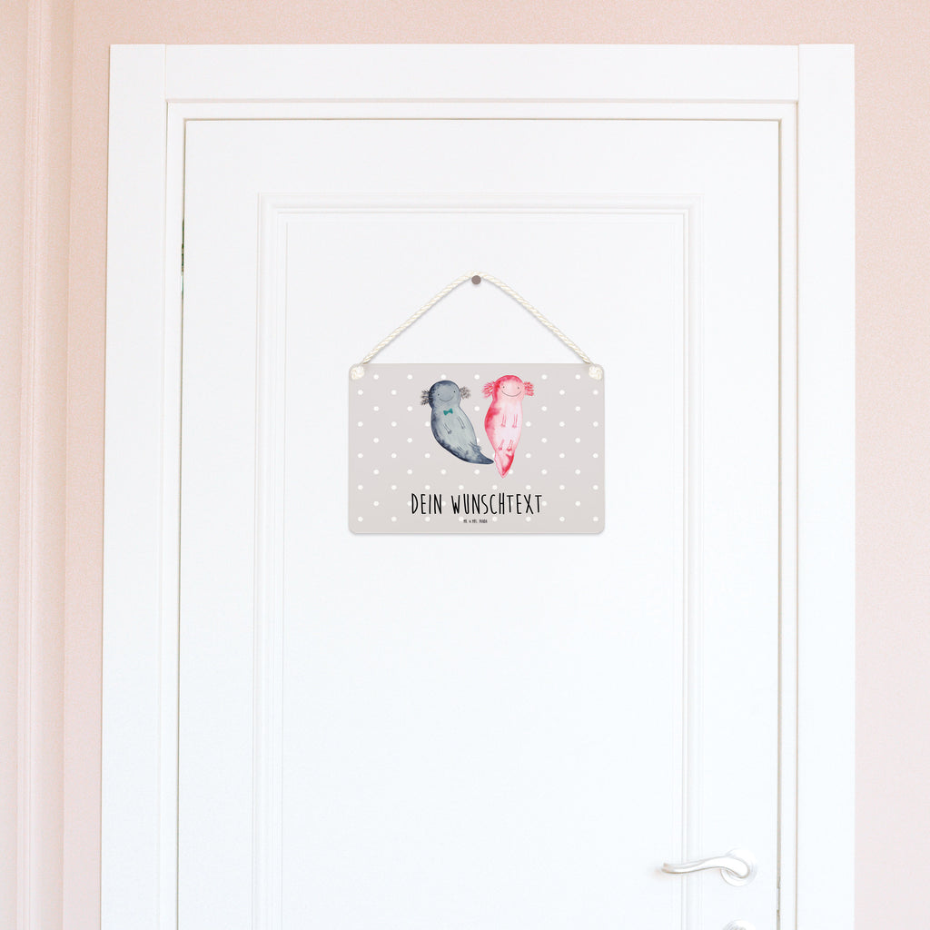 Personalisiertes Deko Schild Axolotl Axel+Lotte Dekoschild, Deko Schild, Schild, Tür Schild, Türschild, Holzschild, Wandschild, Wanddeko, Axolotl, Molch, Axolot, Schwanzlurch, Lurch, Lurche, Liebe, große Liebe, Liebesbeweis, Freund, Verlobter, Ehemann, Jahrestag, Valentinstag