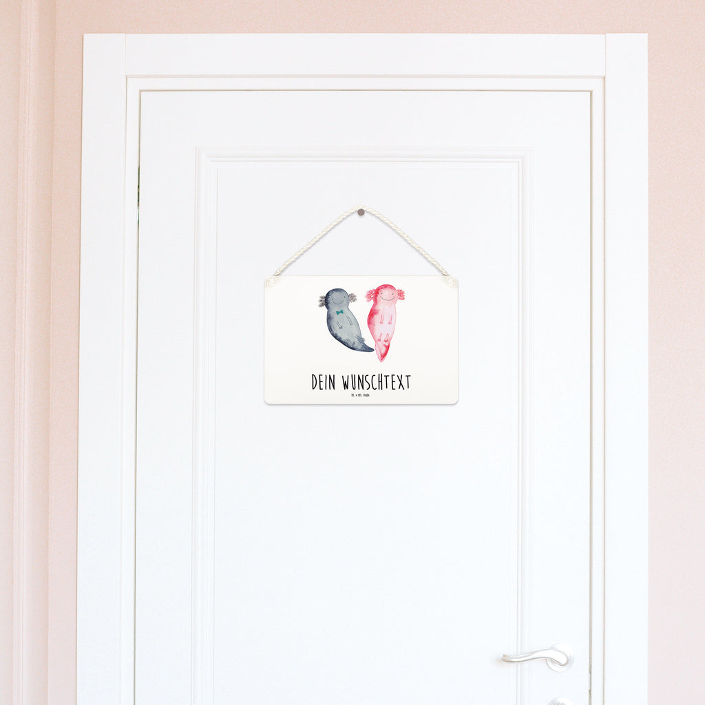 Personalisiertes Deko Schild Axolotl Axel+Lotte Dekoschild, Deko Schild, Schild, Tür Schild, Türschild, Holzschild, Wandschild, Wanddeko, Axolotl, Molch, Axolot, Schwanzlurch, Lurch, Lurche, Liebe, große Liebe, Liebesbeweis, Freund, Verlobter, Ehemann, Jahrestag, Valentinstag