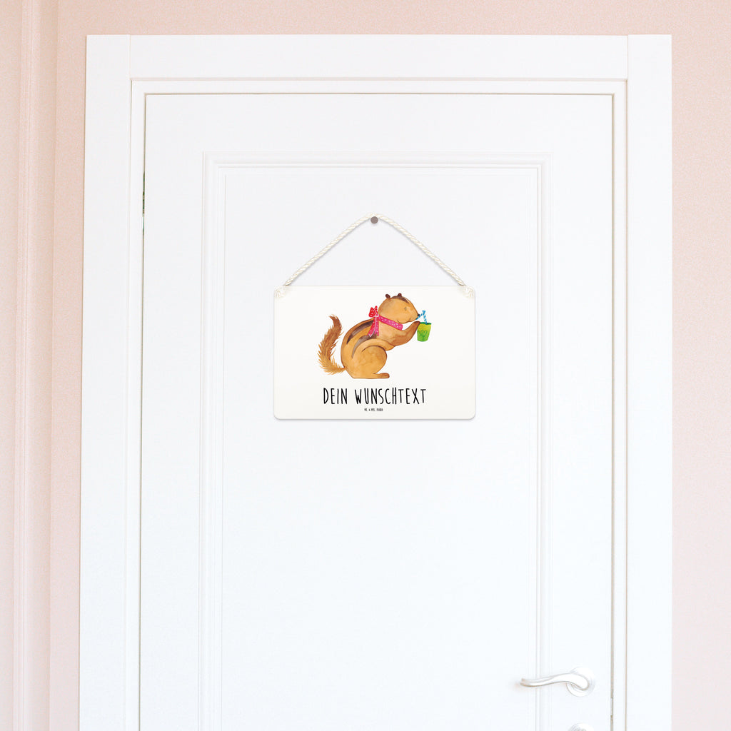 Personalisiertes Deko Schild Eichhörnchen Smoothie Dekoschild, Deko Schild, Schild, Tür Schild, Türschild, Holzschild, Wandschild, Wanddeko, süße Tiermotive, gute Laune, lustige Sprüche, Tiere, Green Smoothies, Diät, Abnehmen, Streifenhörnchen, Eichhörnchen