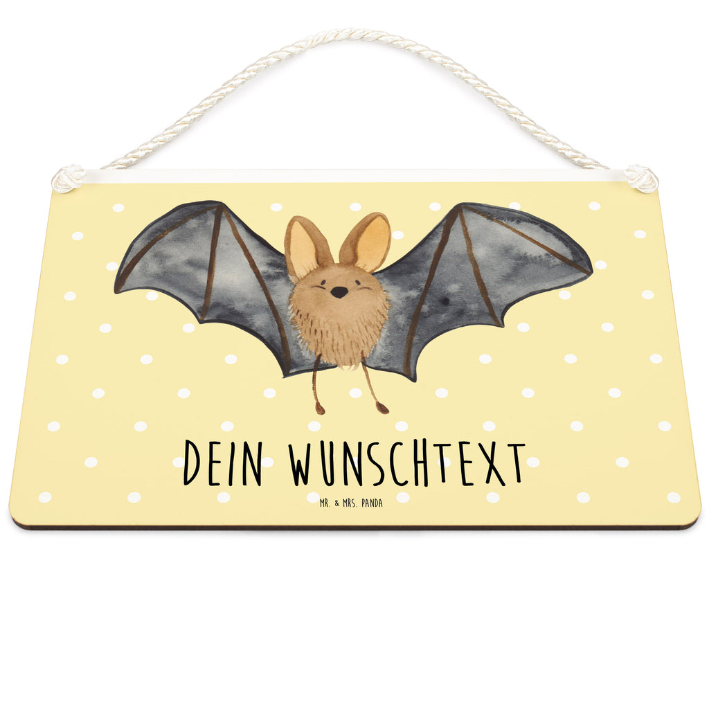Personalisiertes Deko Schild Fledermaus Flügel Dekoschild, Deko Schild, Schild, Tür Schild, Türschild, Holzschild, Wandschild, Wanddeko, süße Tiermotive, gute Laune, lustige Sprüche, Tiere