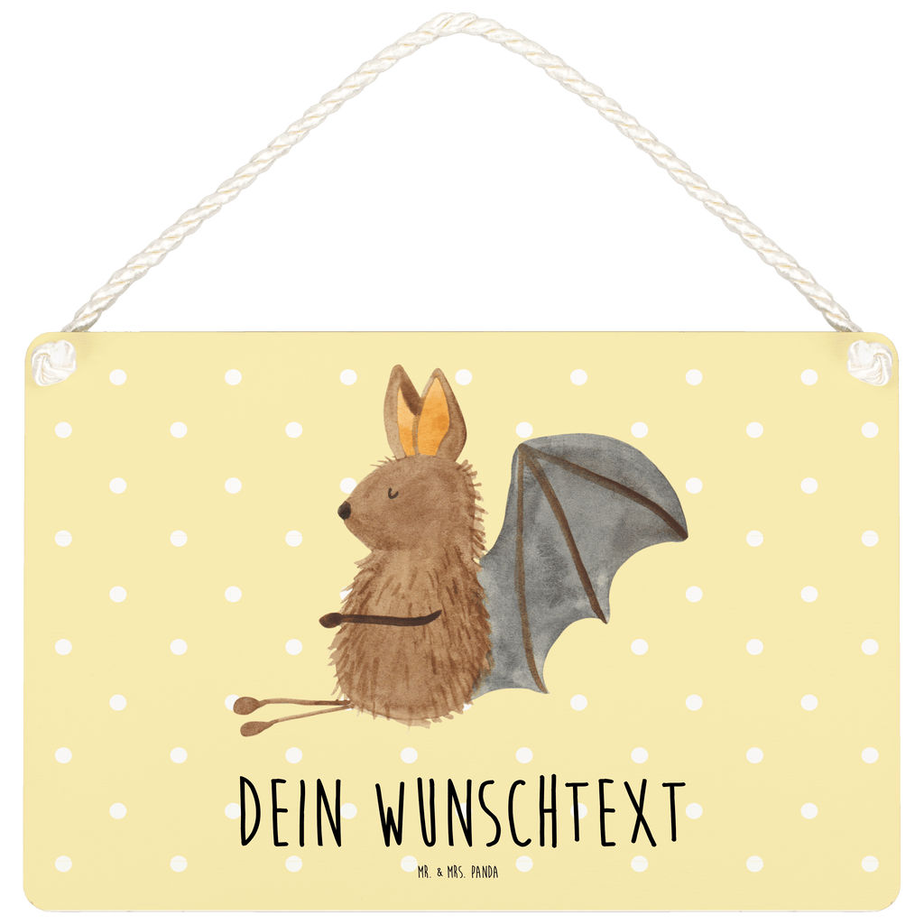 Personalisiertes Deko Schild Fledermaus sitzend Dekoschild, Deko Schild, Schild, Tür Schild, Türschild, Holzschild, Wandschild, Wanddeko, süße Tiermotive, gute Laune, lustige Sprüche, Tiere, Fledermaus, Fledermäuse, Motivation, entspannen