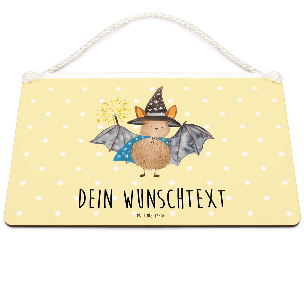 Personalisiertes Deko Schild Fledermaus Zauberer Dekoschild, Deko Schild, Schild, Tür Schild, Türschild, Holzschild, Wandschild, Wanddeko, süße Tiermotive, gute Laune, lustige Sprüche, Tiere, Fledermaus, Fledermäuse, Zauberer, Magier, Frauen, reinsteigern