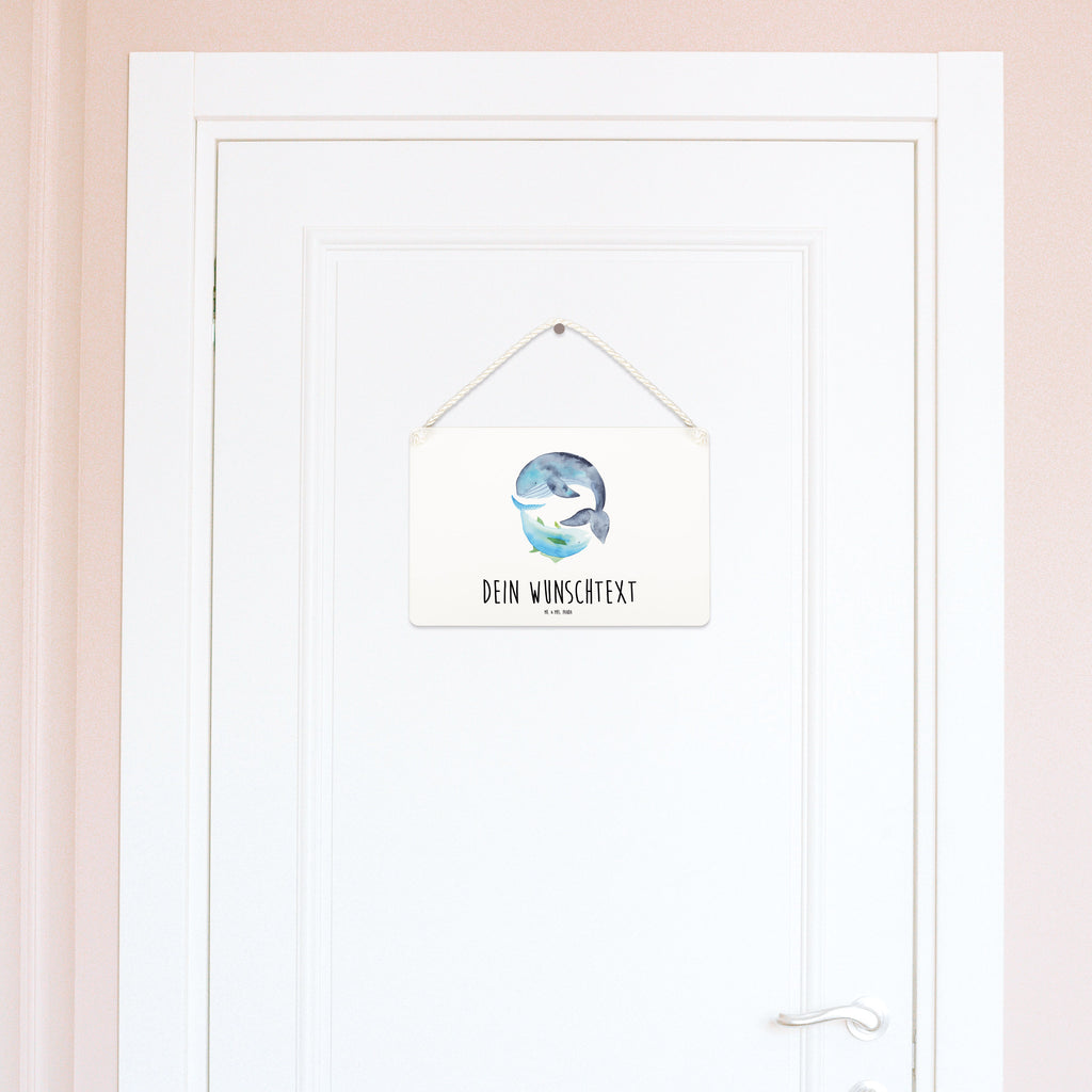 Personalisiertes Deko Schild Walfisch & Thunfisch Dekoschild, Deko Schild, Schild, Tür Schild, Türschild, Holzschild, Wandschild, Wanddeko, süße Tiermotive, gute Laune, lustige Sprüche, Tiere, Wal, Wahl, Tunfisch, Wortwitz lustig, Spruch lustig, Flachwitz, Witz, Spruch des Tages, Flachwitz Geschenk