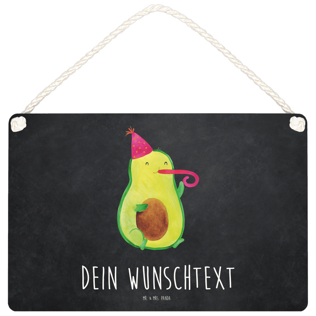 Personalisiertes Deko Schild Avocado Party Time Dekoschild, Deko Schild, Schild, Tür Schild, Türschild, Holzschild, Wandschild, Wanddeko, Avocado, Veggie, Vegan, Gesund