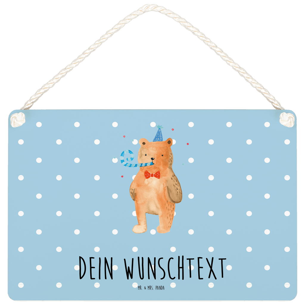 Personalisiertes Deko Schild Birthday Bär Dekoschild, Deko Schild, Schild, Tür Schild, Türschild, Holzschild, Wandschild, Wanddeko, Bär, Teddy, Teddybär, Happy Birthday, Alles Gute, Glückwunsch, Geburtstag