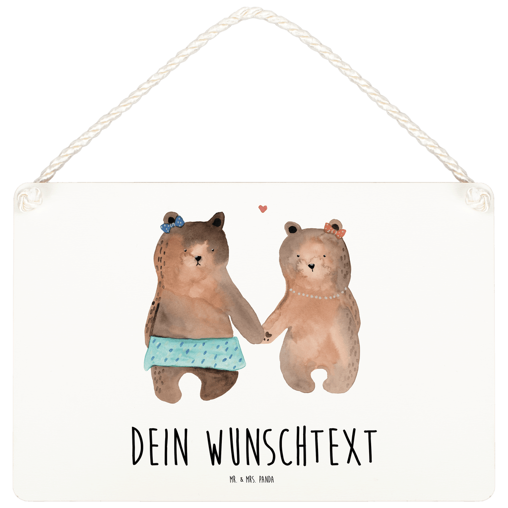 Personalisiertes Deko Schild Bär Freundin Dekoschild, Deko Schild, Schild, Tür Schild, Türschild, Holzschild, Wandschild, Wanddeko, Bär, Teddy, Teddybär, Bär Freundin Beste Freund Liebe Liebesbeweis Verliebt Kumpel Kumpeliene