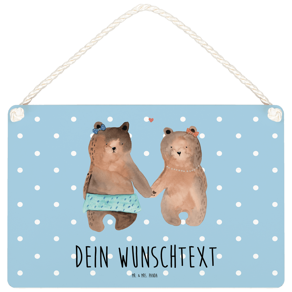 Personalisiertes Deko Schild Bär Freundin Dekoschild, Deko Schild, Schild, Tür Schild, Türschild, Holzschild, Wandschild, Wanddeko, Bär, Teddy, Teddybär, Bär Freundin Beste Freund Liebe Liebesbeweis Verliebt Kumpel Kumpeliene