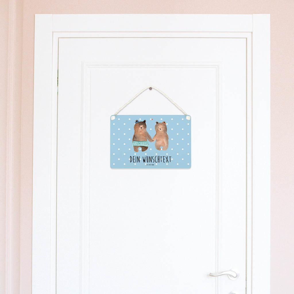 Personalisiertes Deko Schild Bär Freundin Dekoschild, Deko Schild, Schild, Tür Schild, Türschild, Holzschild, Wandschild, Wanddeko, Bär, Teddy, Teddybär, Bär Freundin Beste Freund Liebe Liebesbeweis Verliebt Kumpel Kumpeliene