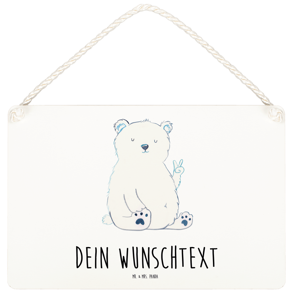 Personalisiertes Deko Schild Eisbär Faul Dekoschild, Deko Schild, Schild, Tür Schild, Türschild, Holzschild, Wandschild, Wanddeko, Bär, Teddy, Teddybär, Eisbär, Nordpol, Faul, Entspannen, Relaxen, Büro, Arbeit, Bürojob, Arbeitsplatz, Homeoffice
