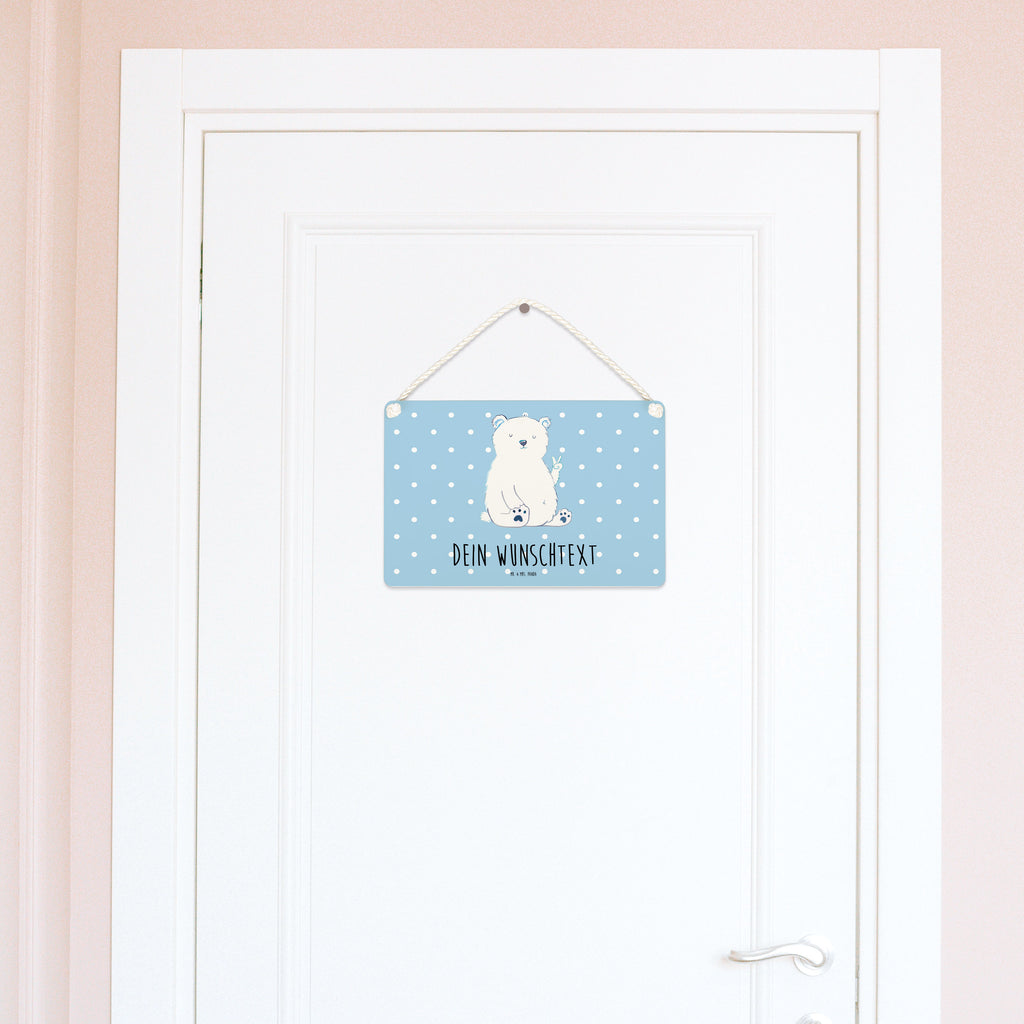 Personalisiertes Deko Schild Eisbär Faul Dekoschild, Deko Schild, Schild, Tür Schild, Türschild, Holzschild, Wandschild, Wanddeko, Bär, Teddy, Teddybär, Eisbär, Nordpol, Faul, Entspannen, Relaxen, Büro, Arbeit, Bürojob, Arbeitsplatz, Homeoffice