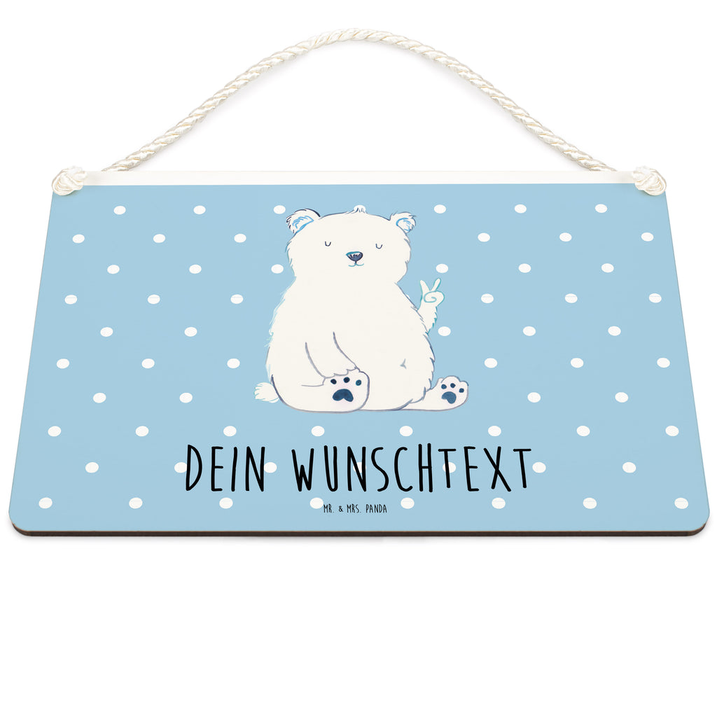 Personalisiertes Deko Schild Eisbär Faul Dekoschild, Deko Schild, Schild, Tür Schild, Türschild, Holzschild, Wandschild, Wanddeko, Bär, Teddy, Teddybär, Eisbär, Nordpol, Faul, Entspannen, Relaxen, Büro, Arbeit, Bürojob, Arbeitsplatz, Homeoffice