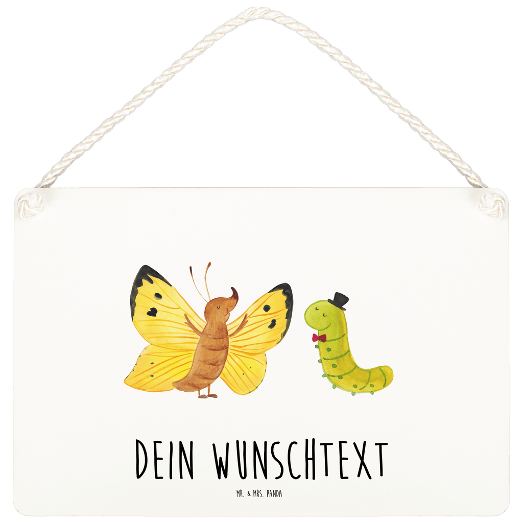 Personalisiertes Deko Schild Raupe & Schmetterling Dekoschild, Deko Schild, Schild, Tür Schild, Türschild, Holzschild, Wandschild, Wanddeko, süße Tiermotive, gute Laune, lustige Sprüche, Tiere, Raupe, Schmetterling, Zitronenfalter, Entwicklung, Erwachsen werden, Kokon, Hut, Hütchen, Schönheit, Aufwachsen