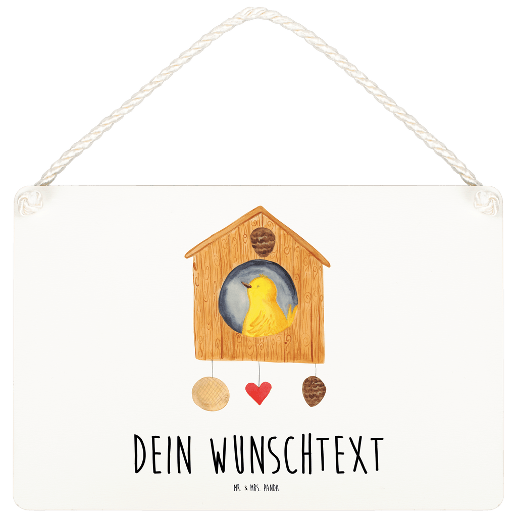 Personalisiertes Deko Schild Vogelhaus sweet Home Dekoschild, Deko Schild, Schild, Tür Schild, Türschild, Holzschild, Wandschild, Wanddeko, süße Tiermotive, gute Laune, lustige Sprüche, Tiere, Vogelhaus, Vogel, Home sweet Home, Einzug, Umzug, Geschenk, Einzugsgeschenk, Hausbau, Haus