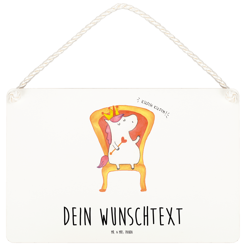 Personalisiertes Deko Schild Einhorn König Dekoschild, Deko Schild, Schild, Tür Schild, Türschild, Holzschild, Wandschild, Wanddeko, Einhorn, Einhörner, Einhorn Deko, Pegasus, Unicorn, König, Präsident, Bundeskanzler, Herrscher, Kaiser, Prinzessin, Krone