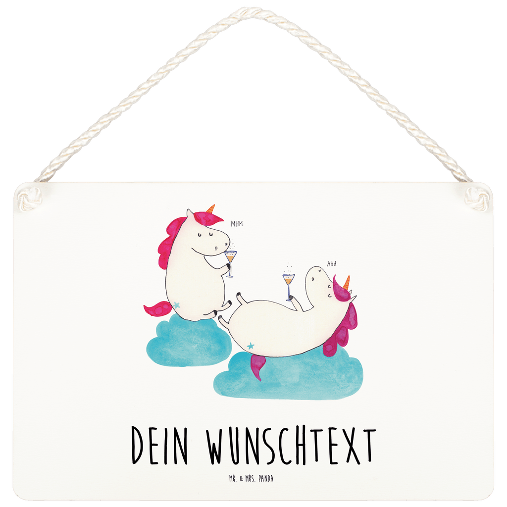Personalisiertes Deko Schild Einhörner Sekt Dekoschild, Deko Schild, Schild, Tür Schild, Türschild, Holzschild, Wandschild, Wanddeko, Einhorn, Einhörner, Einhorn Deko, Pegasus, Unicorn, Freundinnen, Freundin, BFF, Sekt, Mädelsabend, Spaß, Party, Korken, Anstoßen, Beste