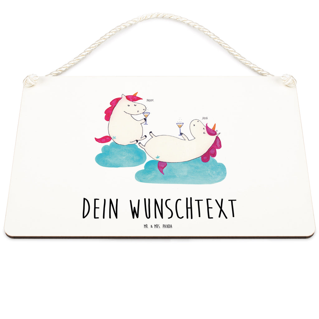 Personalisiertes Deko Schild Einhörner Sekt Dekoschild, Deko Schild, Schild, Tür Schild, Türschild, Holzschild, Wandschild, Wanddeko, Einhorn, Einhörner, Einhorn Deko, Pegasus, Unicorn, Freundinnen, Freundin, BFF, Sekt, Mädelsabend, Spaß, Party, Korken, Anstoßen, Beste