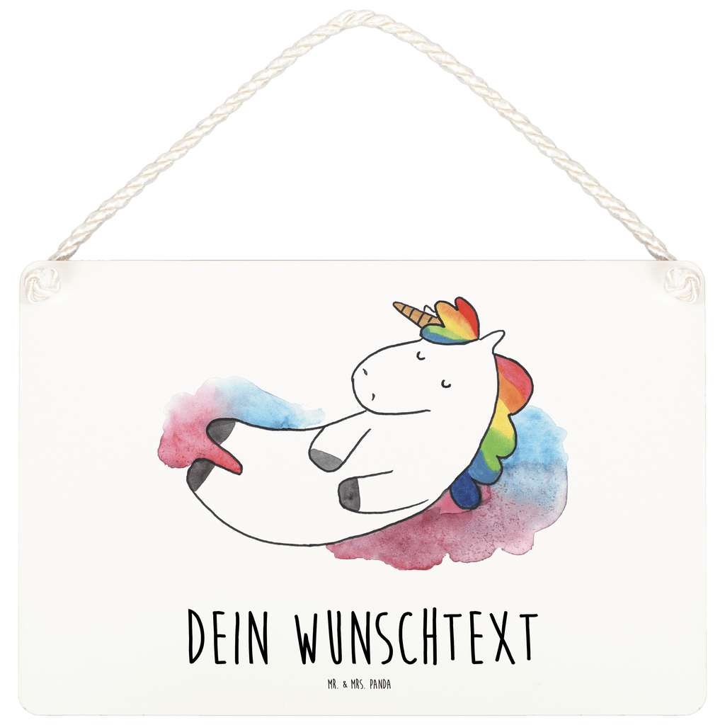 Personalisiertes Deko Schild Einhorn Wolke 7 Dekoschild, Deko Schild, Schild, Tür Schild, Türschild, Holzschild, Wandschild, Wanddeko, Einhorn, Einhörner, Einhorn Deko, Pegasus, Unicorn, verliebt, Menschen, witzig, lustig, Geschenk, Glaube, Realität, Lächeln