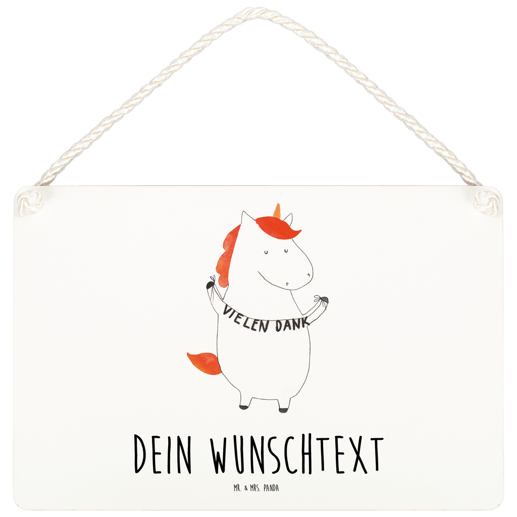 Personalisiertes Deko Schild Einhorn Vielen Dank Dekoschild, Deko Schild, Schild, Tür Schild, Türschild, Holzschild, Wandschild, Wanddeko, Einhorn, Einhörner, Einhorn Deko, Pegasus, Unicorn, Danke, vielen Dank, Dankeschön, Danksagung