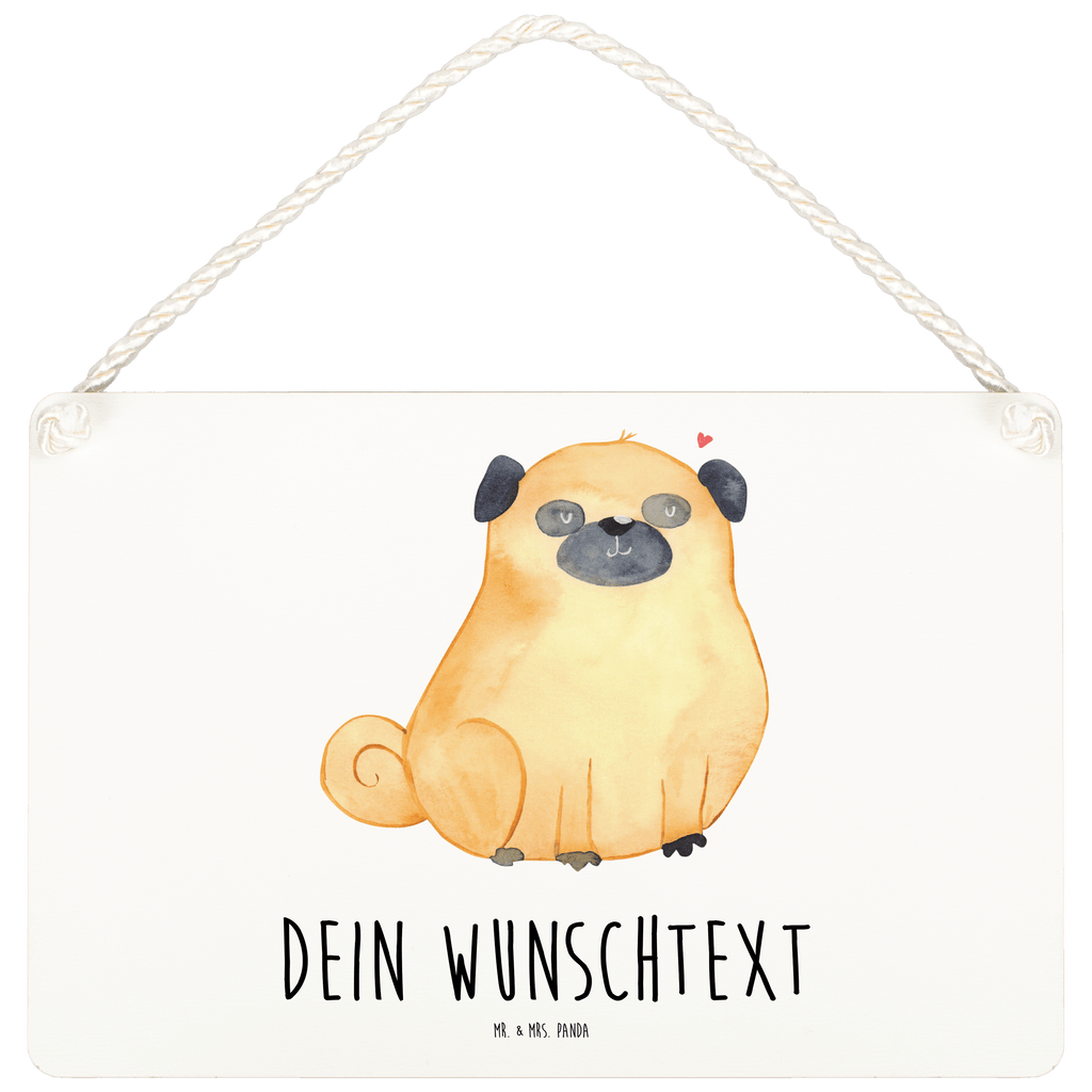 Personalisiertes Deko Schild Mops Dekoschild, Deko Schild, Schild, Tür Schild, Türschild, Holzschild, Wandschild, Wanddeko, Hund, Hundemotiv, Haustier, Hunderasse, Tierliebhaber, Hundebesitzer, Sprüche, Mops, Liebe, Hundeliebe