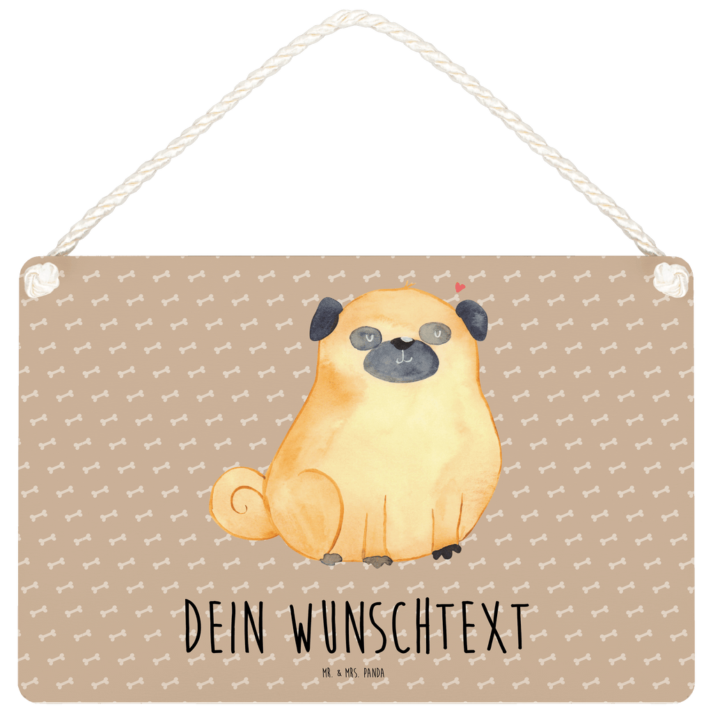Personalisiertes Deko Schild Mops Dekoschild, Deko Schild, Schild, Tür Schild, Türschild, Holzschild, Wandschild, Wanddeko, Hund, Hundemotiv, Haustier, Hunderasse, Tierliebhaber, Hundebesitzer, Sprüche, Mops, Liebe, Hundeliebe
