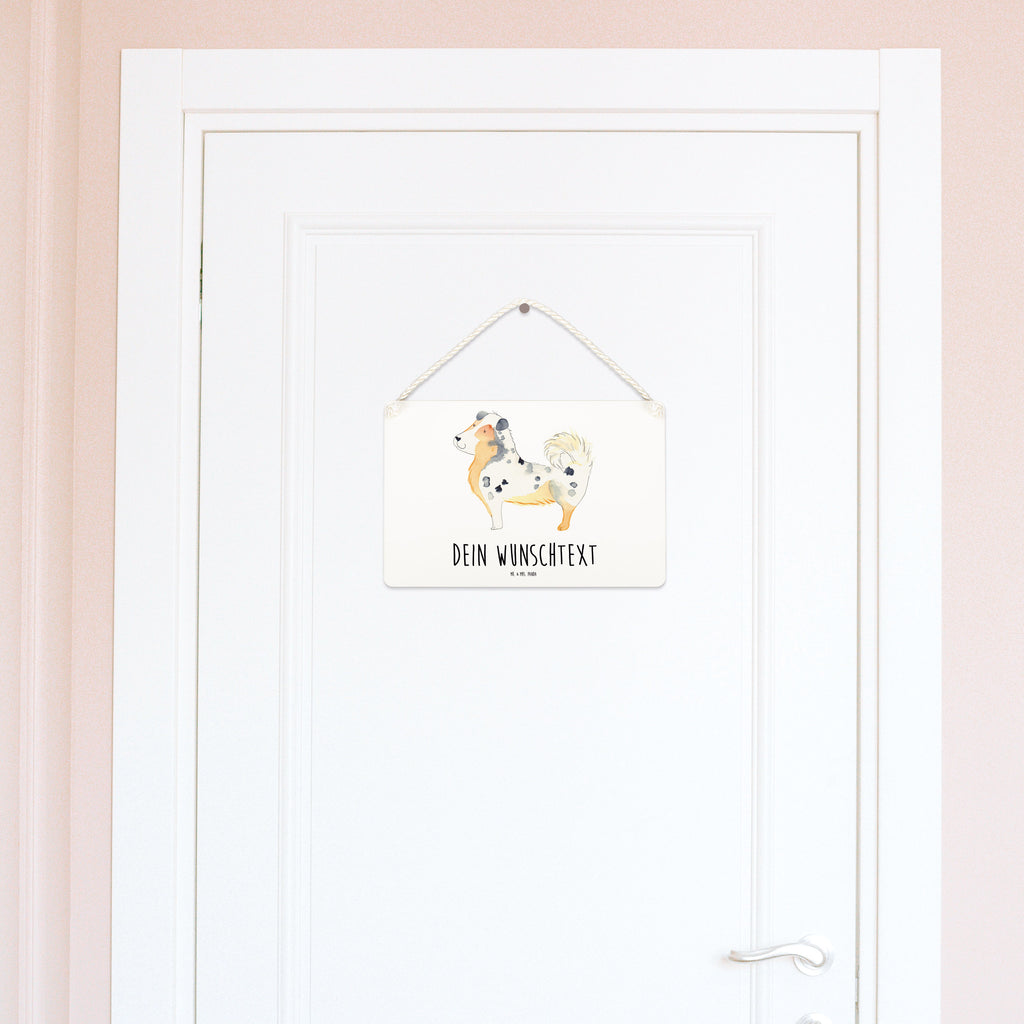 Personalisiertes Deko Schild Australien Shepherd Dekoschild, Deko Schild, Schild, Tür Schild, Türschild, Holzschild, Wandschild, Wanddeko, Hund, Hundemotiv, Haustier, Hunderasse, Tierliebhaber, Hundebesitzer, Sprüche, Australien Shepherd, Shepherd, Hundeliebe, Familienhund, Spruch
