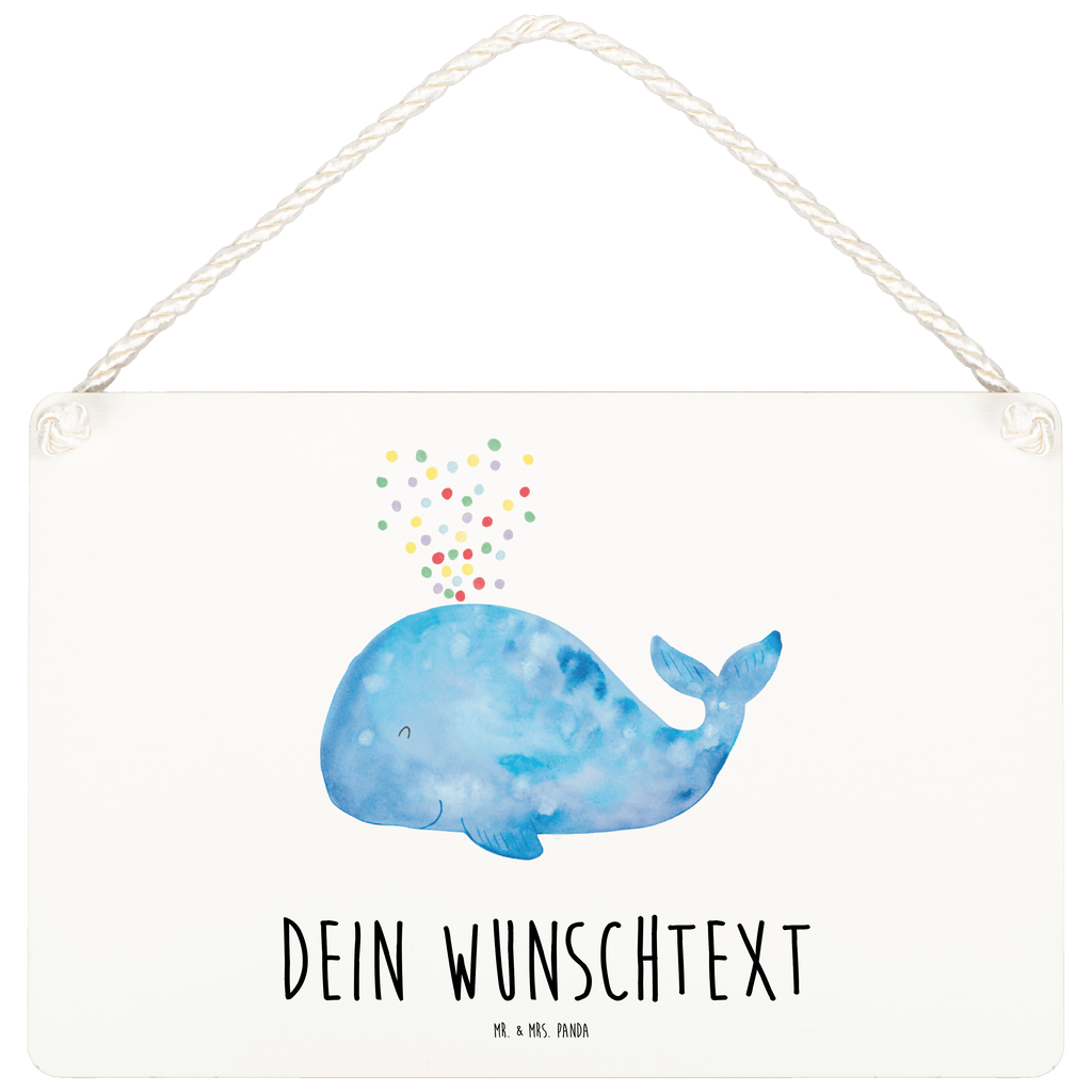 Personalisiertes Deko Schild Wal Konfetti Dekoschild, Deko Schild, Schild, Tür Schild, Türschild, Holzschild, Wandschild, Wanddeko, Meerestiere, Meer, Urlaub, Wal, Konfetti, Wale, Motivation, Neuanfang, Trennung, Diät, Abnehmen, Neustart, Lebensabschnitt, Geburtstag