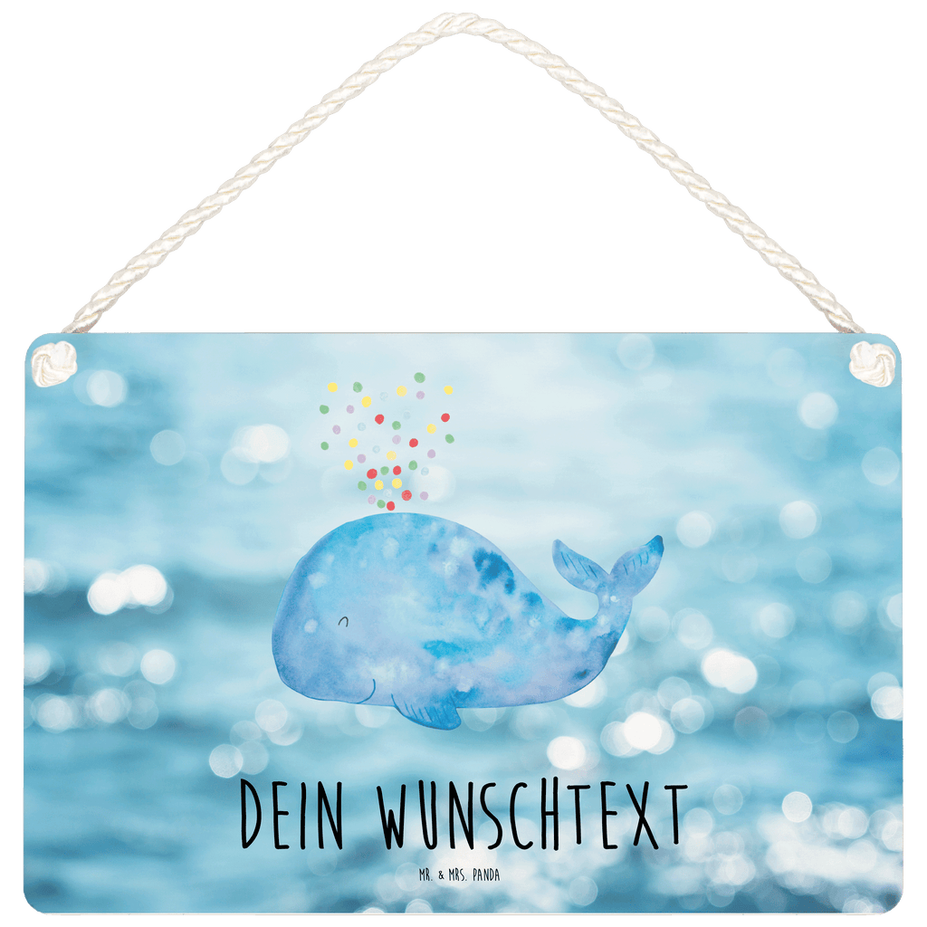 Personalisiertes Deko Schild Wal Konfetti Dekoschild, Deko Schild, Schild, Tür Schild, Türschild, Holzschild, Wandschild, Wanddeko, Meerestiere, Meer, Urlaub, Wal, Konfetti, Wale, Motivation, Neuanfang, Trennung, Diät, Abnehmen, Neustart, Lebensabschnitt, Geburtstag