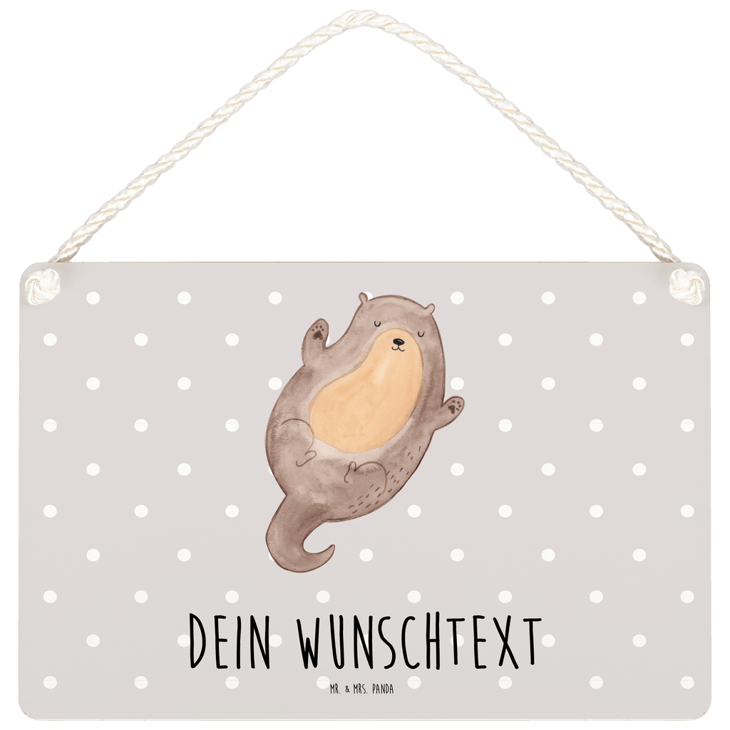 Personalisiertes Deko Schild Otter Umarmen Dekoschild, Deko Schild, Schild, Tür Schild, Türschild, Holzschild, Wandschild, Wanddeko, Otter, Fischotter, Seeotter, Otter Seeotter See Otter