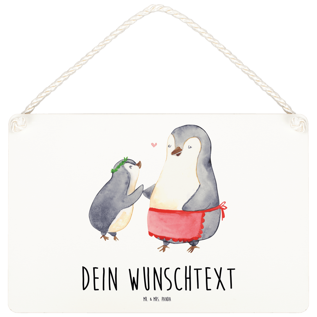 Personalisiertes Deko Schild Pinguin mit Kind Dekoschild, Deko Schild, Schild, Tür Schild, Türschild, Holzschild, Wandschild, Wanddeko, Familie, Vatertag, Muttertag, Bruder, Schwester, Mama, Papa, Oma, Opa, Geschenk, Mami, Mutti, Mutter, Geburststag
