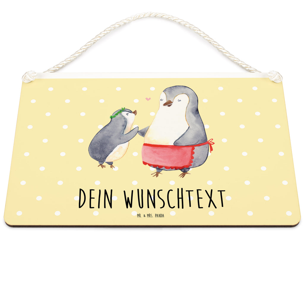 Personalisiertes Deko Schild Pinguin mit Kind Dekoschild, Deko Schild, Schild, Tür Schild, Türschild, Holzschild, Wandschild, Wanddeko, Familie, Vatertag, Muttertag, Bruder, Schwester, Mama, Papa, Oma, Opa, Geschenk, Mami, Mutti, Mutter, Geburststag