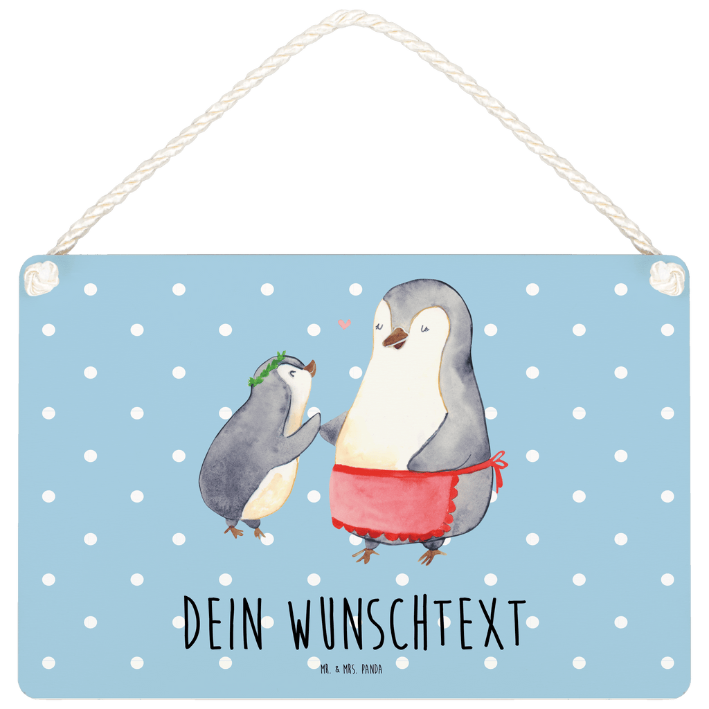 Personalisiertes Deko Schild Pinguin mit Kind Dekoschild, Deko Schild, Schild, Tür Schild, Türschild, Holzschild, Wandschild, Wanddeko, Familie, Vatertag, Muttertag, Bruder, Schwester, Mama, Papa, Oma, Opa, Geschenk, Mami, Mutti, Mutter, Geburststag