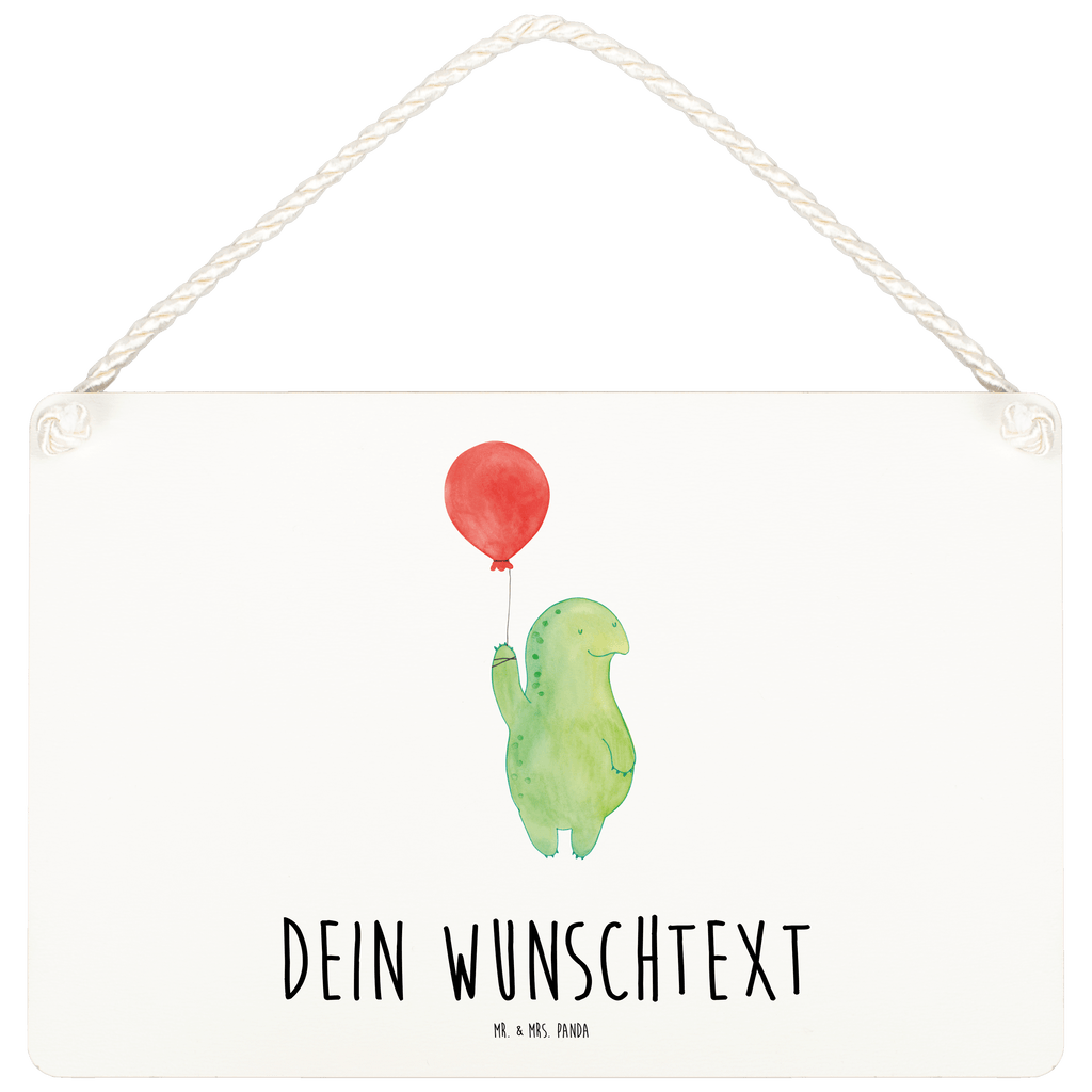 Personalisiertes Deko Schild Schildkröte Luftballon Dekoschild, Deko Schild, Schild, Tür Schild, Türschild, Holzschild, Wandschild, Wanddeko, Schildkröte, Schildkröten, Mutausbruch, Motivation, Motivationsspruch