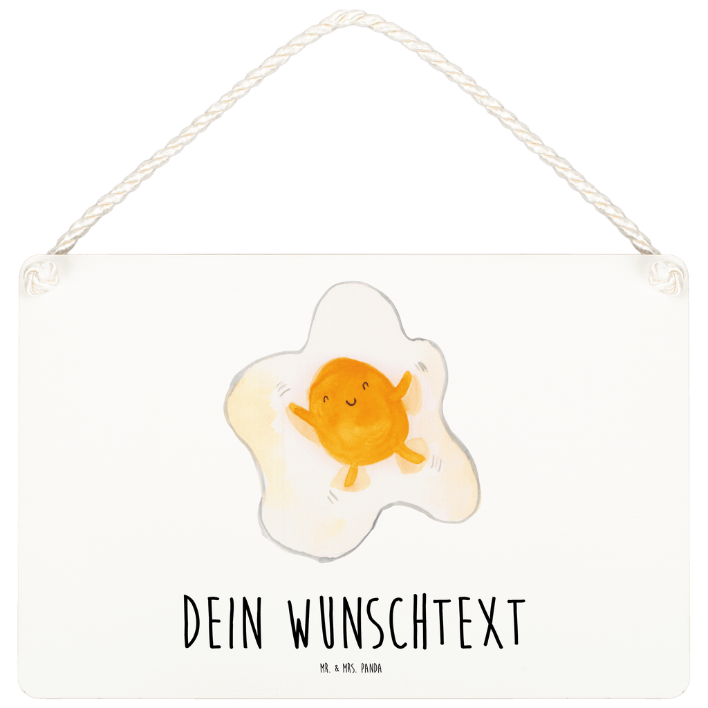 Personalisiertes Deko Schild Spiegelei Dekoschild, Deko Schild, Schild, Tür Schild, Türschild, Holzschild, Wandschild, Wanddeko, Tiermotive, Gute Laune, lustige Sprüche, Tiere, Ei, Spiegelei, Schön, Tag, Glücklich, Liebe