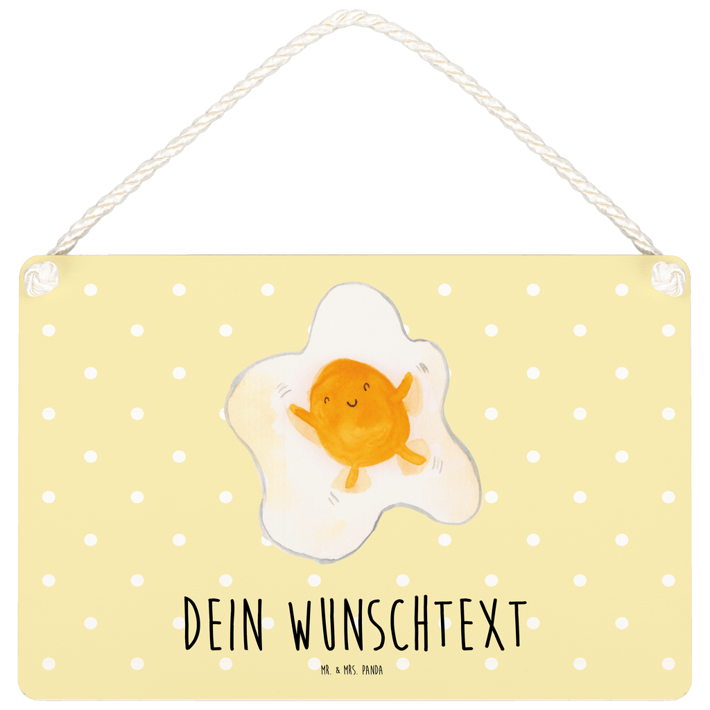 Personalisiertes Deko Schild Spiegelei Dekoschild, Deko Schild, Schild, Tür Schild, Türschild, Holzschild, Wandschild, Wanddeko, Tiermotive, Gute Laune, lustige Sprüche, Tiere, Ei, Spiegelei, Schön, Tag, Glücklich, Liebe