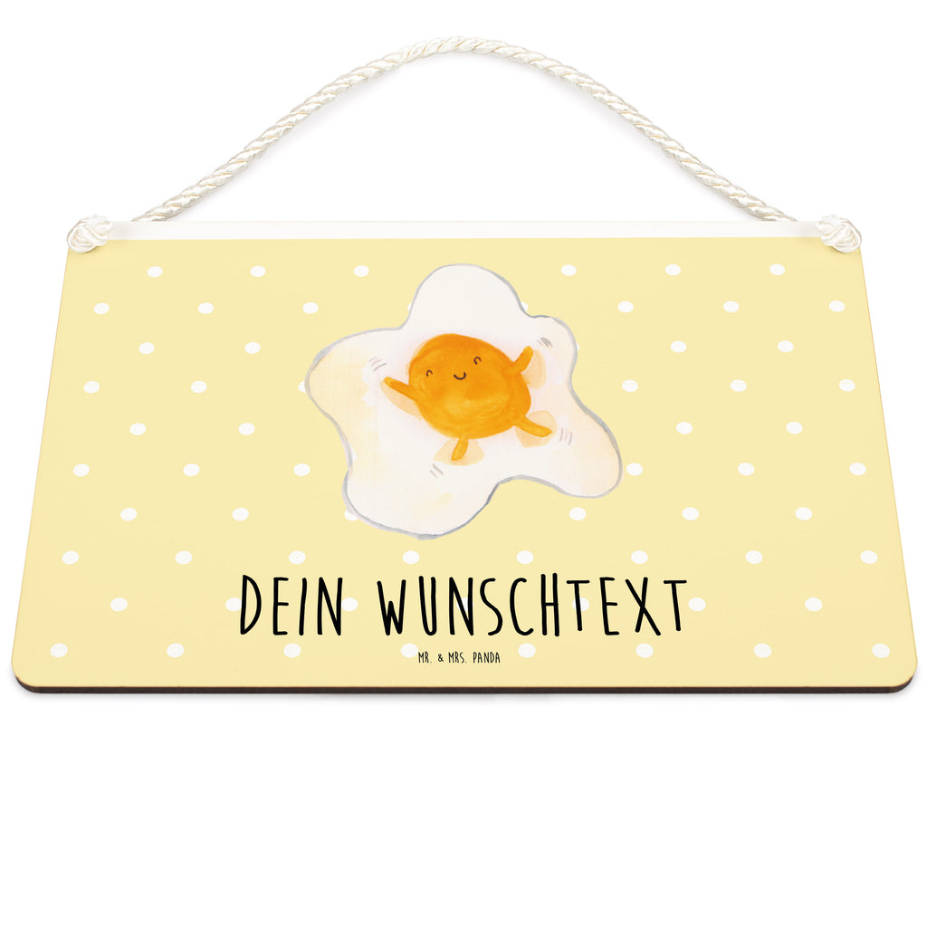 Personalisiertes Deko Schild Spiegelei Dekoschild, Deko Schild, Schild, Tür Schild, Türschild, Holzschild, Wandschild, Wanddeko, Tiermotive, Gute Laune, lustige Sprüche, Tiere, Ei, Spiegelei, Schön, Tag, Glücklich, Liebe