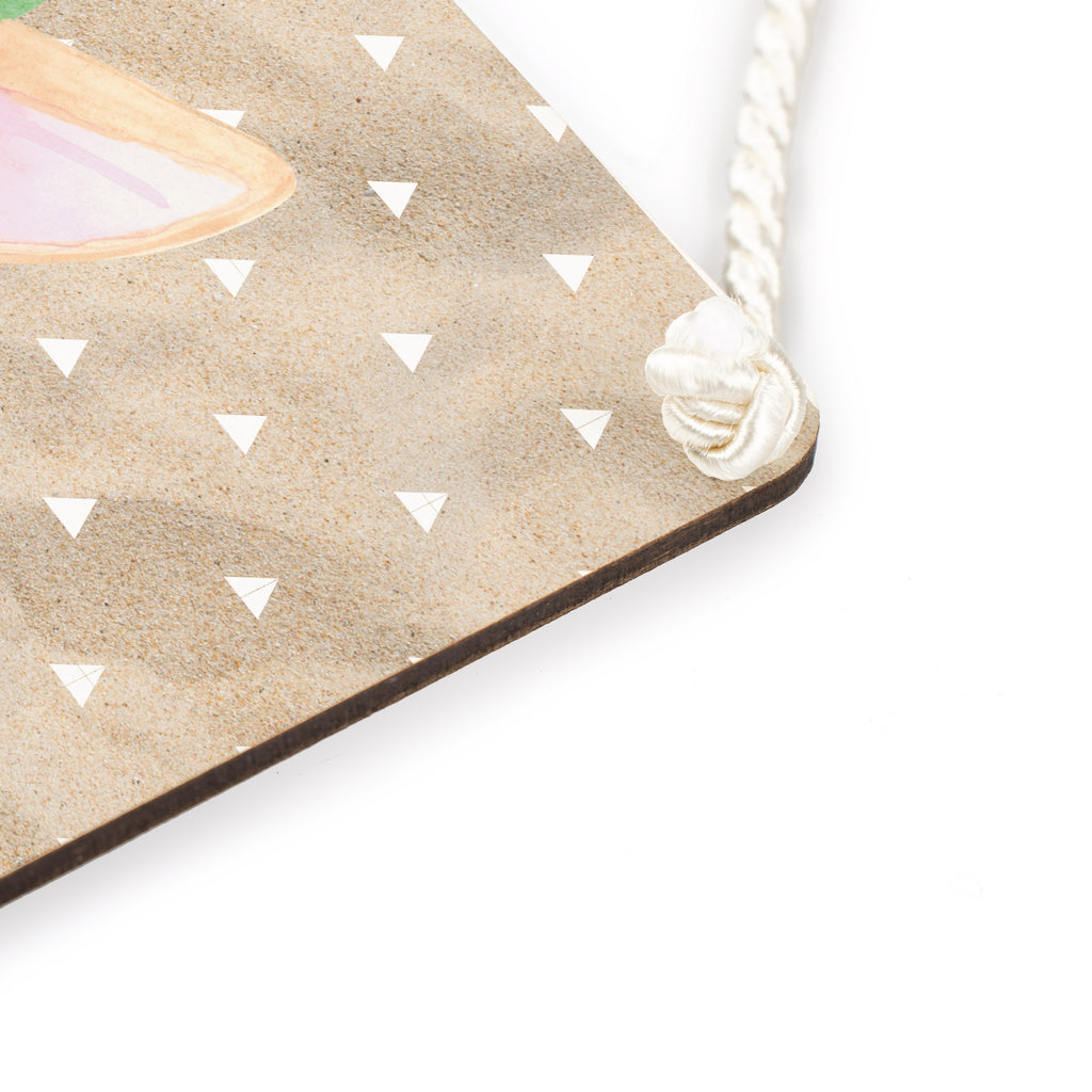 Personalisiertes Deko Schild Wüstenfuchs Blumenkranz Dekoschild, Deko Schild, Schild, Tür Schild, Türschild, Holzschild, Wandschild, Wanddeko, Afrika, Wildtiere, Wüste, Wüstenfuchs, Blumen, Blumenkranz, Glücklich