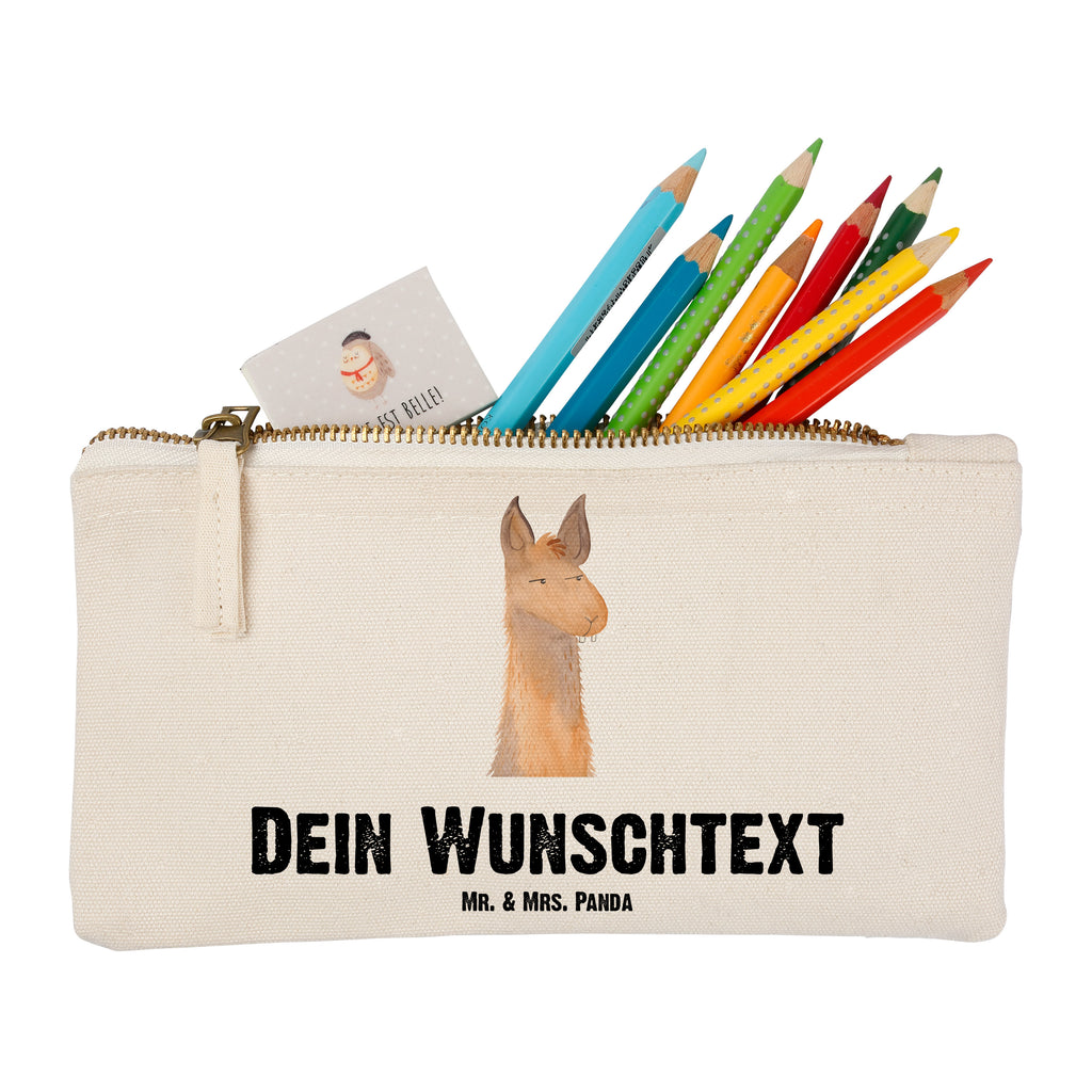 Personalisierte Schminktasche Lamakopf genervt Personalisierte Schminktasche, Personalisierte Kosmetiktasche, Personalisierter Kosmetikbeutel, Personalisiertes Stiftemäppchen, Personalisiertes Etui, Personalisierte Federmappe, Personalisierte Makeup Bag, Personalisiertes Schminketui, Personalisiertes Kosmetiketui, Personalisiertes Schlamperetui, Schminktasche mit Namen, Kosmetiktasche mit Namen, Kosmetikbeutel mit Namen, Stiftemäppchen mit Namen, Etui mit Namen, Federmappe mit Namen, Makeup Bg  mit Namen, Schminketui mit Namen, Kosmetiketui mit Namen, Schlamperetui mit Namen, Schminktasche personalisieren, Schminktasche bedrucken, Schminktasche selbst gestalten, Lama, Alpaka, Lamas, Recht haben, genervt sein, Freundin, beste Freundin, Partnerin, Büro, Büroalltag, Chef, Chefin, Azubi