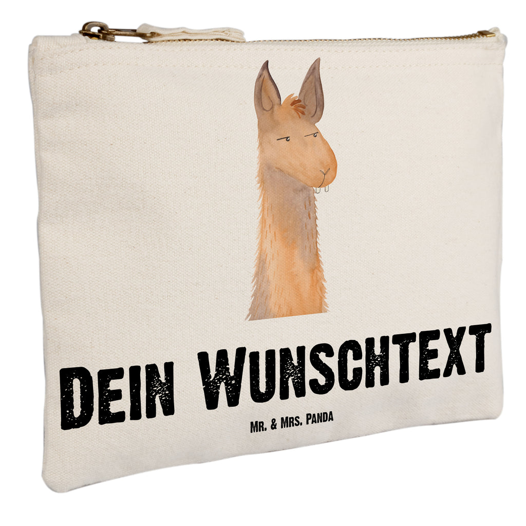 Personalisierte Schminktasche Lamakopf genervt Personalisierte Schminktasche, Personalisierte Kosmetiktasche, Personalisierter Kosmetikbeutel, Personalisiertes Stiftemäppchen, Personalisiertes Etui, Personalisierte Federmappe, Personalisierte Makeup Bag, Personalisiertes Schminketui, Personalisiertes Kosmetiketui, Personalisiertes Schlamperetui, Schminktasche mit Namen, Kosmetiktasche mit Namen, Kosmetikbeutel mit Namen, Stiftemäppchen mit Namen, Etui mit Namen, Federmappe mit Namen, Makeup Bg  mit Namen, Schminketui mit Namen, Kosmetiketui mit Namen, Schlamperetui mit Namen, Schminktasche personalisieren, Schminktasche bedrucken, Schminktasche selbst gestalten, Lama, Alpaka, Lamas, Recht haben, genervt sein, Freundin, beste Freundin, Partnerin, Büro, Büroalltag, Chef, Chefin, Azubi