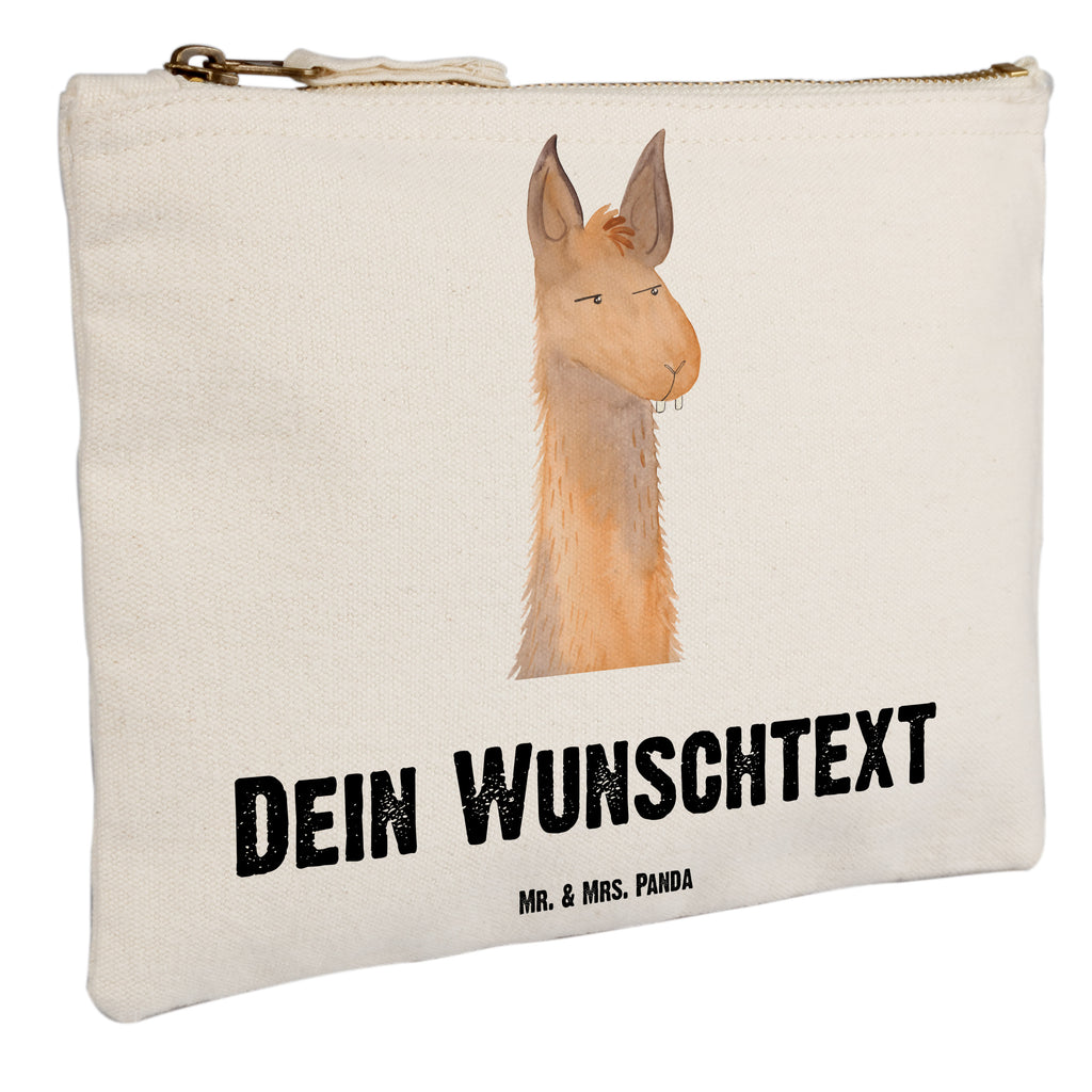 Personalisierte Schminktasche Lamakopf genervt Personalisierte Schminktasche, Personalisierte Kosmetiktasche, Personalisierter Kosmetikbeutel, Personalisiertes Stiftemäppchen, Personalisiertes Etui, Personalisierte Federmappe, Personalisierte Makeup Bag, Personalisiertes Schminketui, Personalisiertes Kosmetiketui, Personalisiertes Schlamperetui, Schminktasche mit Namen, Kosmetiktasche mit Namen, Kosmetikbeutel mit Namen, Stiftemäppchen mit Namen, Etui mit Namen, Federmappe mit Namen, Makeup Bg  mit Namen, Schminketui mit Namen, Kosmetiketui mit Namen, Schlamperetui mit Namen, Schminktasche personalisieren, Schminktasche bedrucken, Schminktasche selbst gestalten, Lama, Alpaka, Lamas, Recht haben, genervt sein, Freundin, beste Freundin, Partnerin, Büro, Büroalltag, Chef, Chefin, Azubi