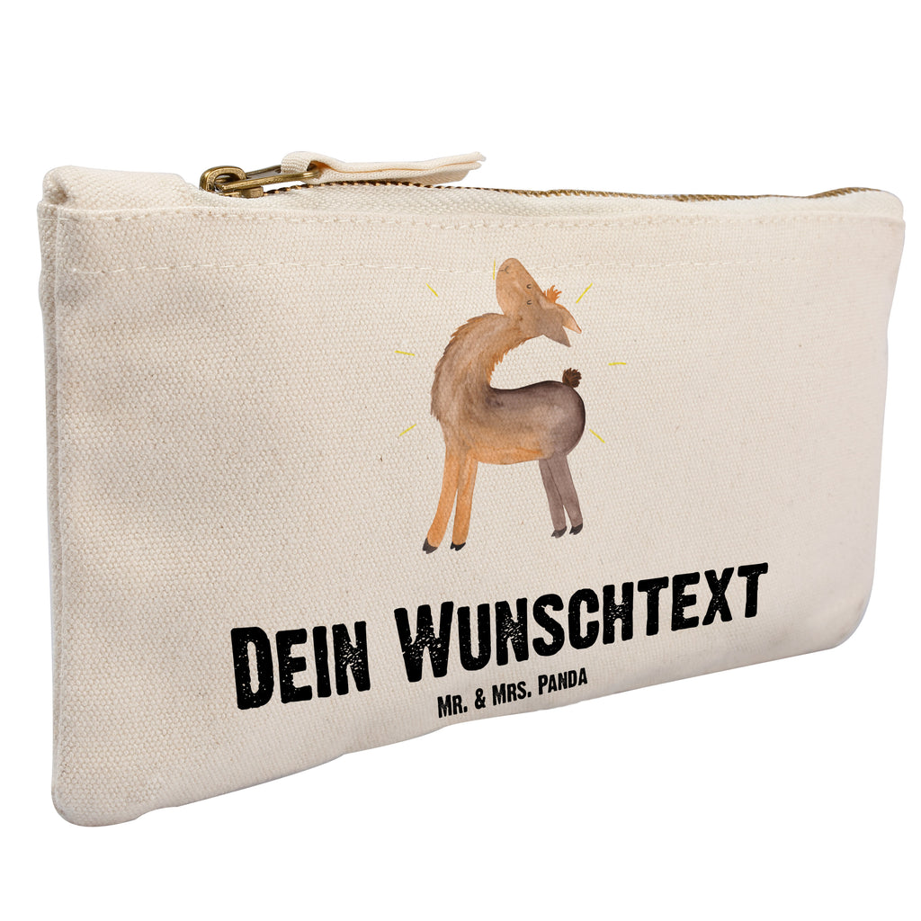 Personalisierte Schminktasche Lama stolz Personalisierte Schminktasche, Personalisierte Kosmetiktasche, Personalisierter Kosmetikbeutel, Personalisiertes Stiftemäppchen, Personalisiertes Etui, Personalisierte Federmappe, Personalisierte Makeup Bag, Personalisiertes Schminketui, Personalisiertes Kosmetiketui, Personalisiertes Schlamperetui, Schminktasche mit Namen, Kosmetiktasche mit Namen, Kosmetikbeutel mit Namen, Stiftemäppchen mit Namen, Etui mit Namen, Federmappe mit Namen, Makeup Bg  mit Namen, Schminketui mit Namen, Kosmetiketui mit Namen, Schlamperetui mit Namen, Schminktasche personalisieren, Schminktasche bedrucken, Schminktasche selbst gestalten, Lama, Alpaka, Lamas, Außenseiter, Anders, Neustart, stolz, Hippie, Freundin, Freundinnen, beste Freundin, Kumpel, Familie, Family