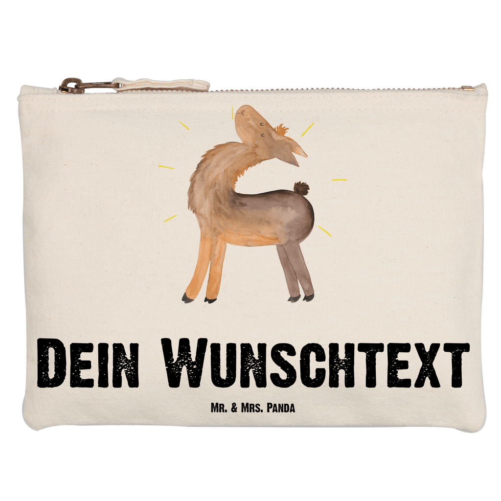 Personalisierte Schminktasche Lama stolz Personalisierte Schminktasche, Personalisierte Kosmetiktasche, Personalisierter Kosmetikbeutel, Personalisiertes Stiftemäppchen, Personalisiertes Etui, Personalisierte Federmappe, Personalisierte Makeup Bag, Personalisiertes Schminketui, Personalisiertes Kosmetiketui, Personalisiertes Schlamperetui, Schminktasche mit Namen, Kosmetiktasche mit Namen, Kosmetikbeutel mit Namen, Stiftemäppchen mit Namen, Etui mit Namen, Federmappe mit Namen, Makeup Bg  mit Namen, Schminketui mit Namen, Kosmetiketui mit Namen, Schlamperetui mit Namen, Schminktasche personalisieren, Schminktasche bedrucken, Schminktasche selbst gestalten, Lama, Alpaka, Lamas, Außenseiter, Anders, Neustart, stolz, Hippie, Freundin, Freundinnen, beste Freundin, Kumpel, Familie, Family