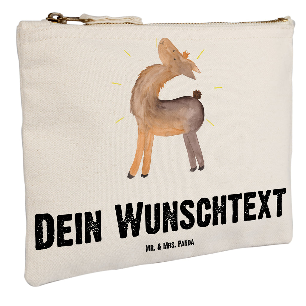 Personalisierte Schminktasche Lama stolz Personalisierte Schminktasche, Personalisierte Kosmetiktasche, Personalisierter Kosmetikbeutel, Personalisiertes Stiftemäppchen, Personalisiertes Etui, Personalisierte Federmappe, Personalisierte Makeup Bag, Personalisiertes Schminketui, Personalisiertes Kosmetiketui, Personalisiertes Schlamperetui, Schminktasche mit Namen, Kosmetiktasche mit Namen, Kosmetikbeutel mit Namen, Stiftemäppchen mit Namen, Etui mit Namen, Federmappe mit Namen, Makeup Bg  mit Namen, Schminketui mit Namen, Kosmetiketui mit Namen, Schlamperetui mit Namen, Schminktasche personalisieren, Schminktasche bedrucken, Schminktasche selbst gestalten, Lama, Alpaka, Lamas, Außenseiter, Anders, Neustart, stolz, Hippie, Freundin, Freundinnen, beste Freundin, Kumpel, Familie, Family