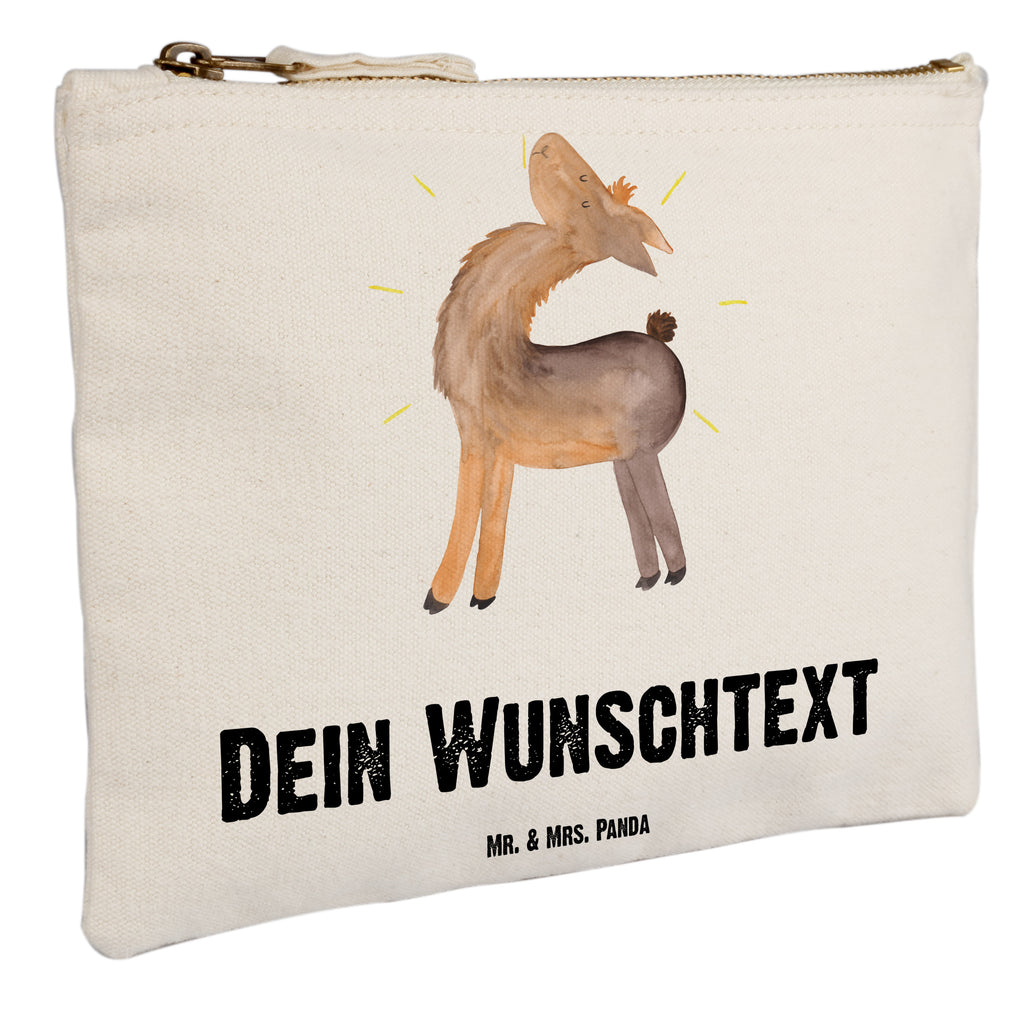 Personalisierte Schminktasche Lama stolz Personalisierte Schminktasche, Personalisierte Kosmetiktasche, Personalisierter Kosmetikbeutel, Personalisiertes Stiftemäppchen, Personalisiertes Etui, Personalisierte Federmappe, Personalisierte Makeup Bag, Personalisiertes Schminketui, Personalisiertes Kosmetiketui, Personalisiertes Schlamperetui, Schminktasche mit Namen, Kosmetiktasche mit Namen, Kosmetikbeutel mit Namen, Stiftemäppchen mit Namen, Etui mit Namen, Federmappe mit Namen, Makeup Bg  mit Namen, Schminketui mit Namen, Kosmetiketui mit Namen, Schlamperetui mit Namen, Schminktasche personalisieren, Schminktasche bedrucken, Schminktasche selbst gestalten, Lama, Alpaka, Lamas, Außenseiter, Anders, Neustart, stolz, Hippie, Freundin, Freundinnen, beste Freundin, Kumpel, Familie, Family