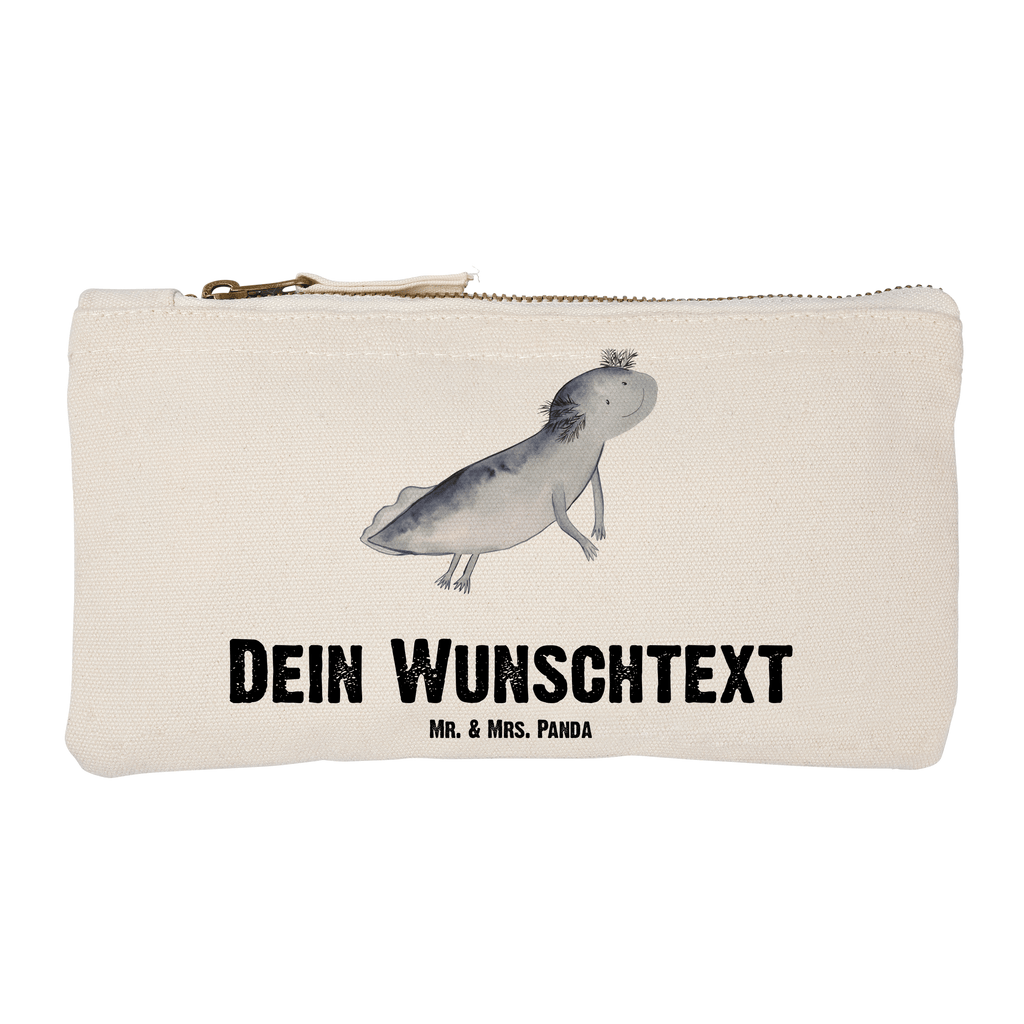 Personalisierte Schminktasche Axolotl schwimmt Personalisierte Schminktasche, Personalisierte Kosmetiktasche, Personalisierter Kosmetikbeutel, Personalisiertes Stiftemäppchen, Personalisiertes Etui, Personalisierte Federmappe, Personalisierte Makeup Bag, Personalisiertes Schminketui, Personalisiertes Kosmetiketui, Personalisiertes Schlamperetui, Schminktasche mit Namen, Kosmetiktasche mit Namen, Kosmetikbeutel mit Namen, Stiftemäppchen mit Namen, Etui mit Namen, Federmappe mit Namen, Makeup Bg  mit Namen, Schminketui mit Namen, Kosmetiketui mit Namen, Schlamperetui mit Namen, Schminktasche personalisieren, Schminktasche bedrucken, Schminktasche selbst gestalten, Axolotl, Molch, Axolot, Schwanzlurch, Lurch, Lurche, Problem, Probleme, Lösungen, Motivation