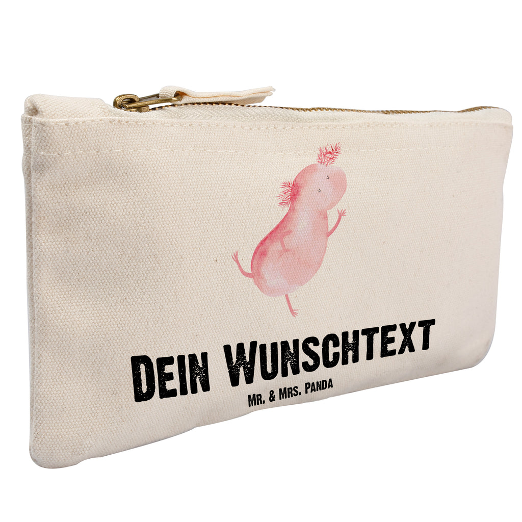 Personalisierte Schminktasche Axolotl tanzt Personalisierte Schminktasche, Personalisierte Kosmetiktasche, Personalisierter Kosmetikbeutel, Personalisiertes Stiftemäppchen, Personalisiertes Etui, Personalisierte Federmappe, Personalisierte Makeup Bag, Personalisiertes Schminketui, Personalisiertes Kosmetiketui, Personalisiertes Schlamperetui, Schminktasche mit Namen, Kosmetiktasche mit Namen, Kosmetikbeutel mit Namen, Stiftemäppchen mit Namen, Etui mit Namen, Federmappe mit Namen, Makeup Bg  mit Namen, Schminketui mit Namen, Kosmetiketui mit Namen, Schlamperetui mit Namen, Schminktasche personalisieren, Schminktasche bedrucken, Schminktasche selbst gestalten, Axolotl, Molch, Axolot, Schwanzlurch, Lurch, Lurche, Dachschaden, Sterne, verrückt, Freundin, beste Freundin